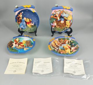 Pratos Winnie The Pooh - Colecção (x4)