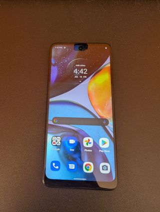 Motorola Moto G22 marrone