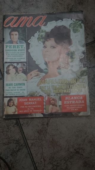 Revista vintag ,    con señales de uso