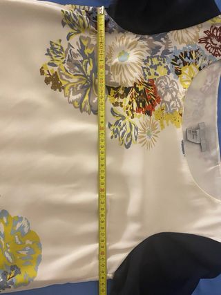 Vestito floreale H&M burro e blu