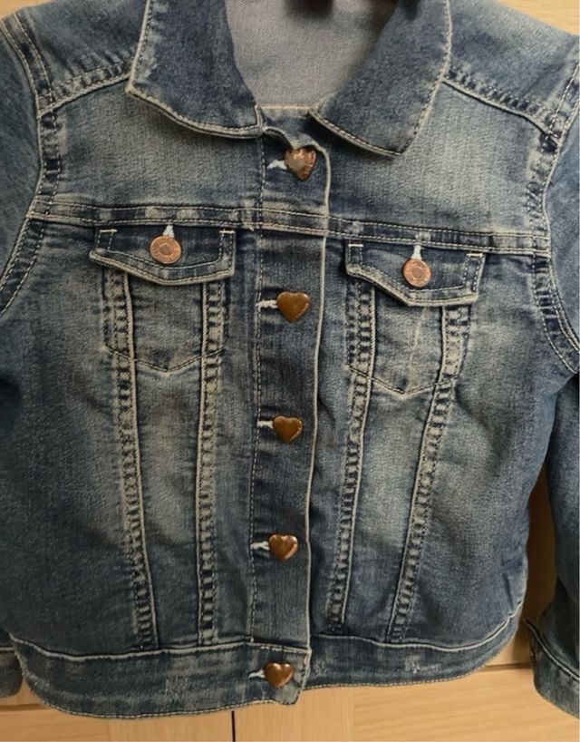 Cazadora vaquera niña talla 4/5 años