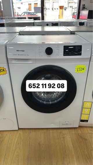OCASION!! LAVADORA HISENSE 7kg 1200rpm A+++. ENVIO