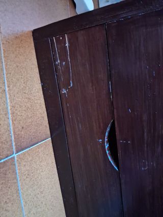 Cassettiera in legno con 5 cassetti