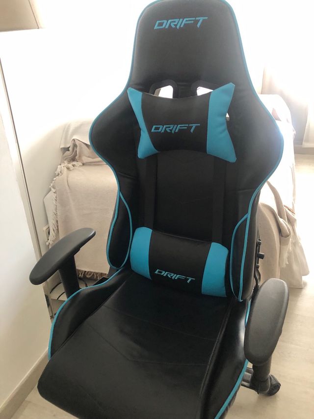 Silla gaming Driff negra/azul