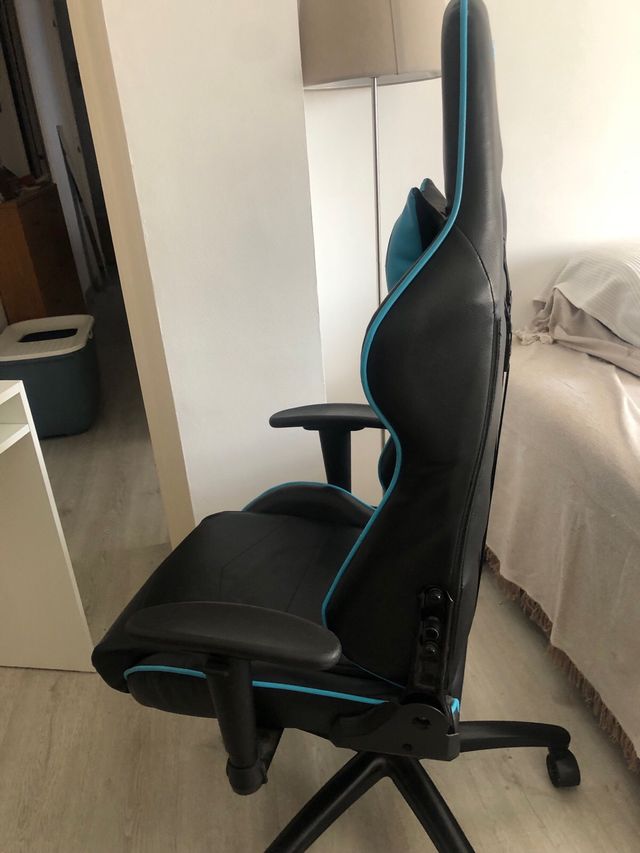 Silla gaming Driff negra/azul