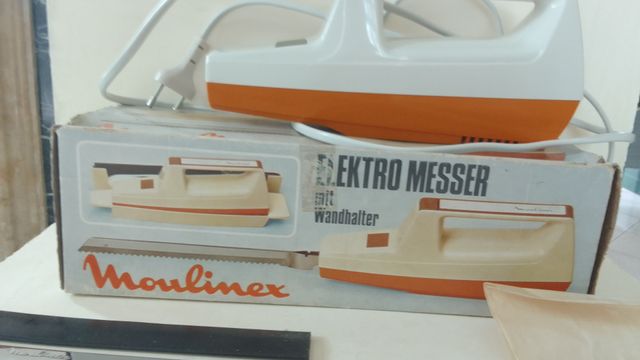 Moulinex Vintage anni '70: coltello elettrico