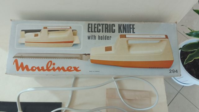 Moulinex Vintage anni '70: coltello elettrico