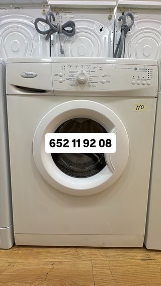 OCASIÓN!! LAVADORA WHIRLPOOL 6kg 1000rpm A+. ENVIO