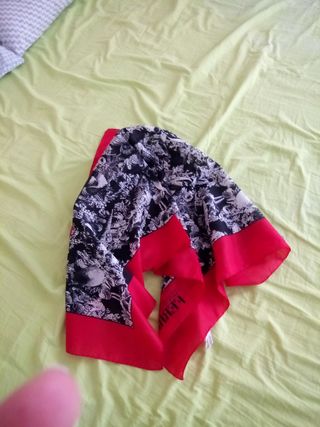 Foulard Gianfranco Ferré rosso e nero