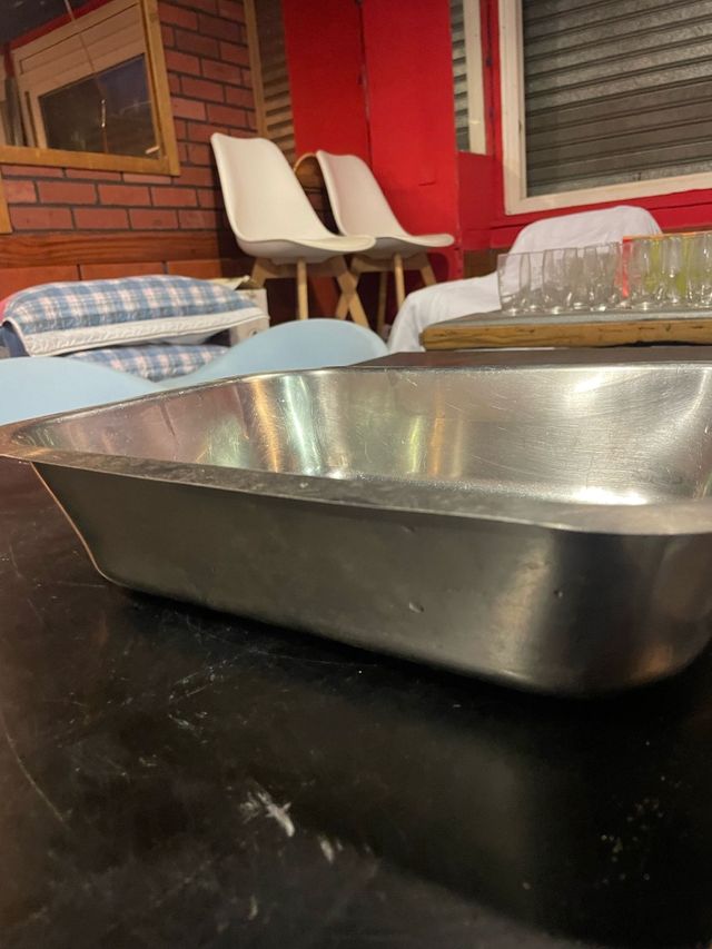 Bandeja aluminio cocina - Rectangular