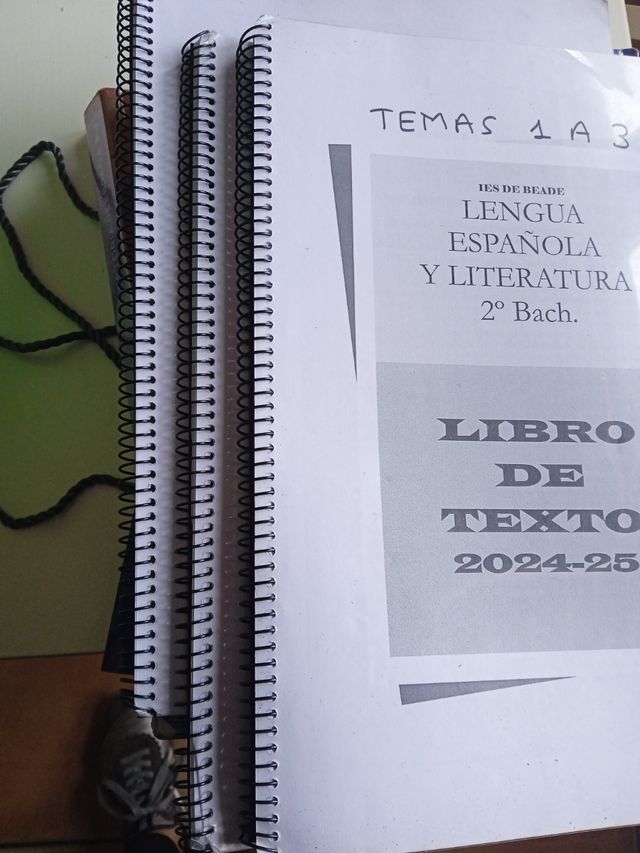 Lengua Española y Literatura 2 Bachillerato