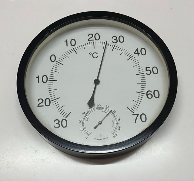 Termómetro higrómetro vintage