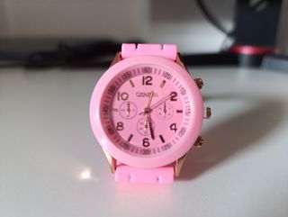 Reloj Geneva rosa- Femenino y elegante (OFERTA)