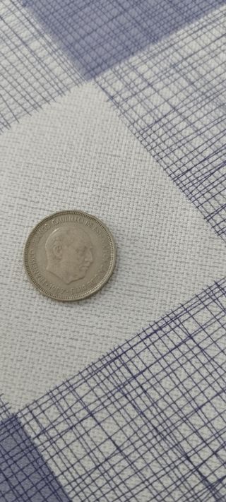 Moneda 5 Pesetas 1957 estrella 61