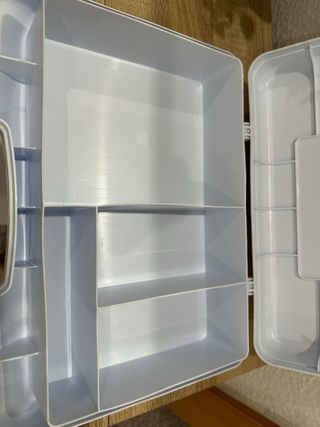 Botiquín portable con asa - Maletín blanco