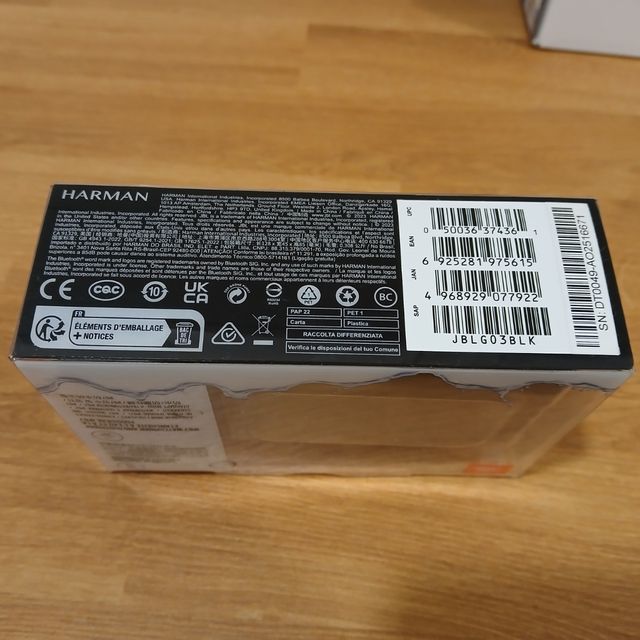 JBL GO3 - Coluna Bluetooth Portátil