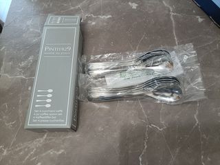 12 Cucchiaini PINTI Acciaio