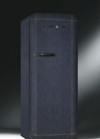 Nevera Smeg Denim, serie limitada,funcionando