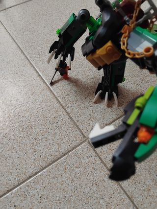Lego Ninjago (70593), Dragón verde de Lloyd.