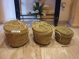 Cestas de pesca artesanales