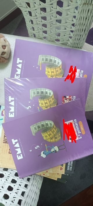 Libros matemáticas emat 5 primaria 