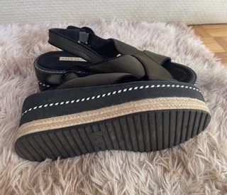 Sandalias Zara plataforma 39