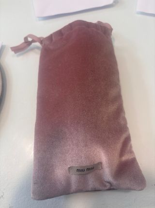 Gafas sol MIU MIU doradas grises