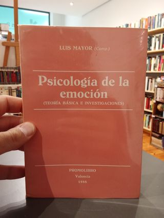 Psicólogia de la emoción Luis Mayor