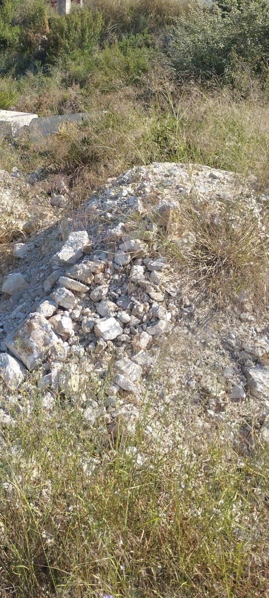 Roca triturada para relleno