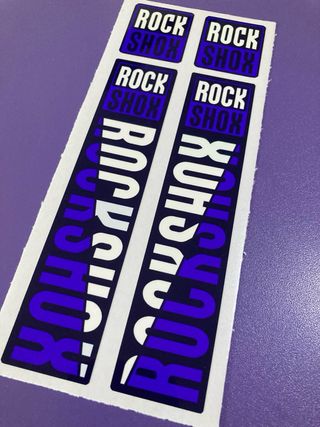 Adesivi RockShox Viola - MTB Made in Italy