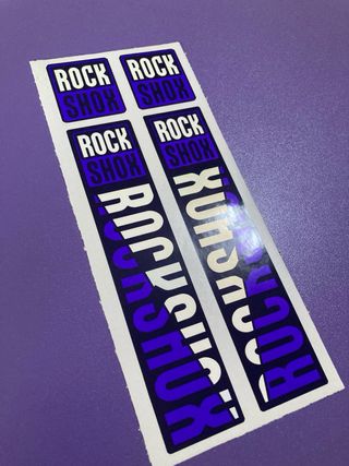 Adesivi RockShox Viola - MTB Made in Italy