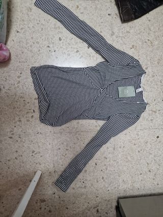 Camiseta rayas  premamá XS