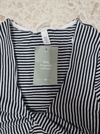 Camiseta rayas  premamá XS