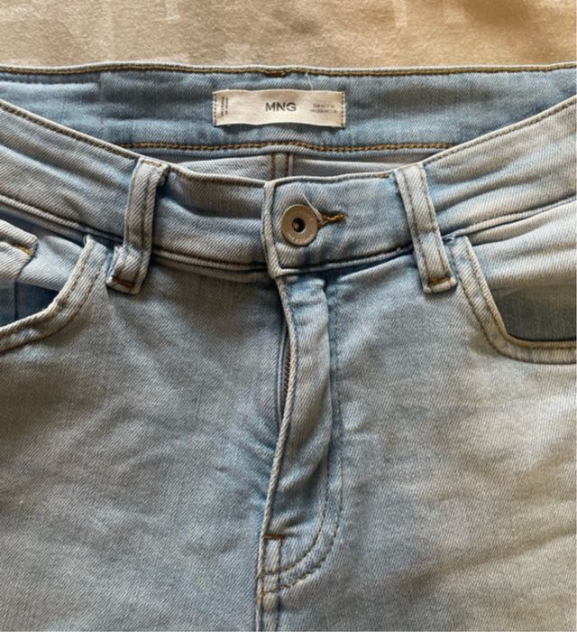 Shorts vaqueros MNG - Azul claro