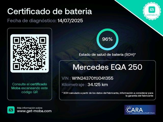 Mercedes-Benz EQA (H243) 2022