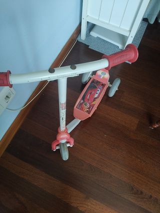 Patinete infantil Cars