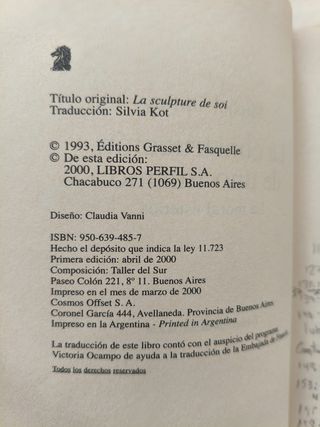 LA CONSTRUCCIÓN DE UNO MISMO MICHAEL ONFRAY