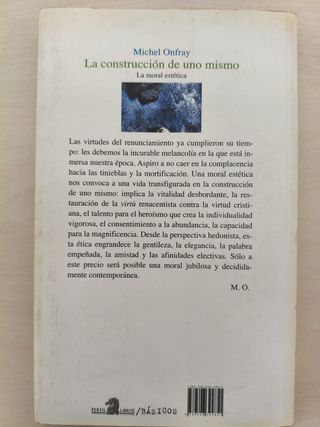 LA CONSTRUCCIÓN DE UNO MISMO MICHAEL ONFRAY