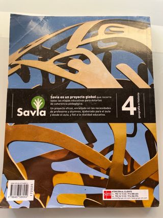 Libro de texto  Geografía e historia. 4 ESO. Savia