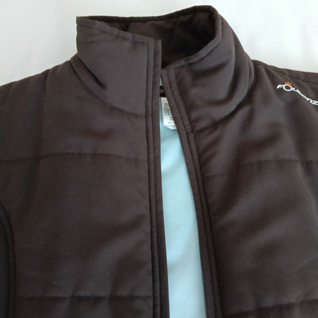 Gilet Decathlon marrone donna