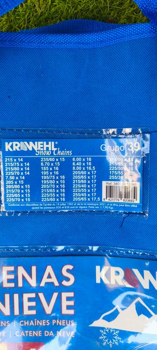 Cadenas de nieve para autocaravana y 4x4 Krwehl