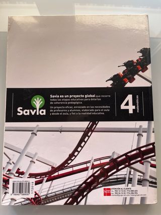 libero de texto Matemáticas 4 ESO editorial SM