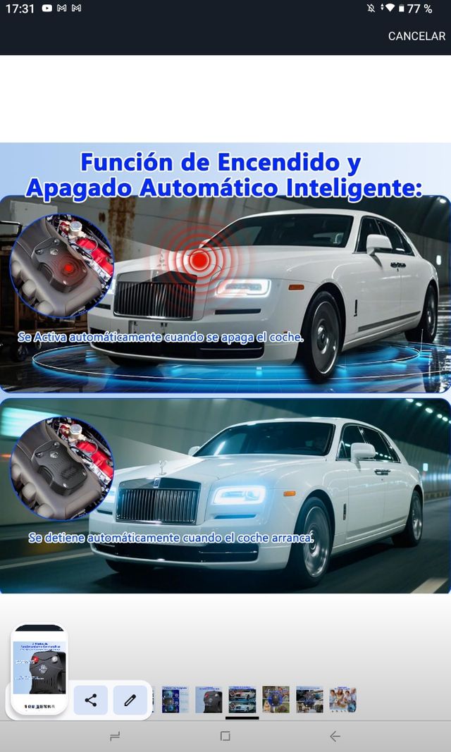 Repelente ultrasónico Morole para vehículos