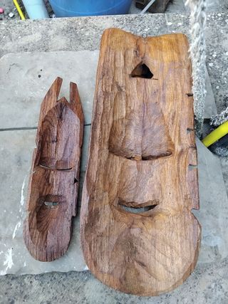 Máscaras y figuras africanas de madera