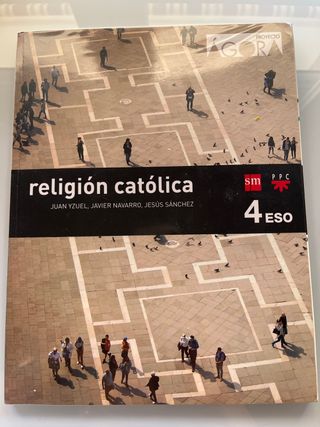 libro texto  Religión católica. 4 ESO. SM