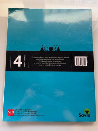 libro texto  Religión católica. 4 ESO. SM