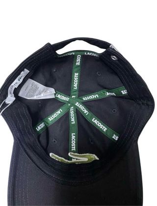 Gorra Lacoste negra