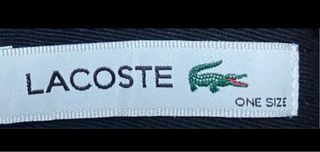 Gorra Lacoste negra