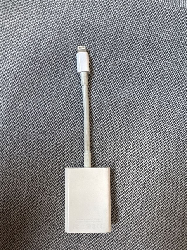 Adaptador Lightning a SD de Apple
