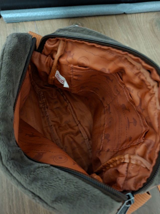 Bolso bandolera marrón beige